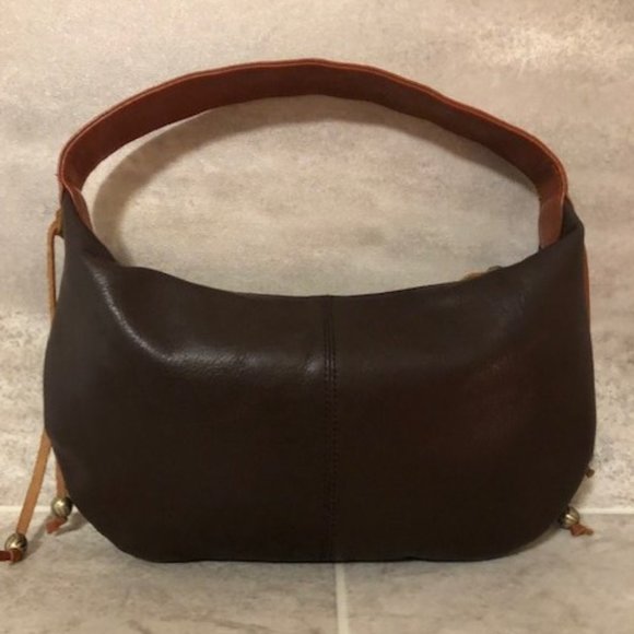 Kenneth Cole Mini Leather Hobo Bag EUC - Picture 2 of 11
